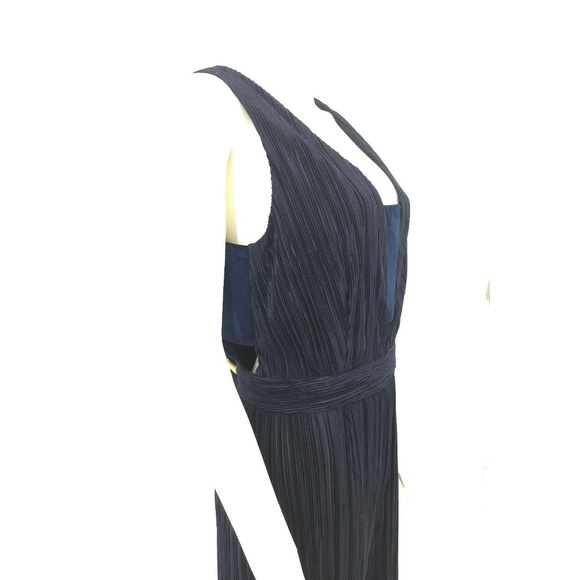 Gianni Bini Caroline Crushed Velvet Jumpsuit Sz 0 - Picture 4 of 7